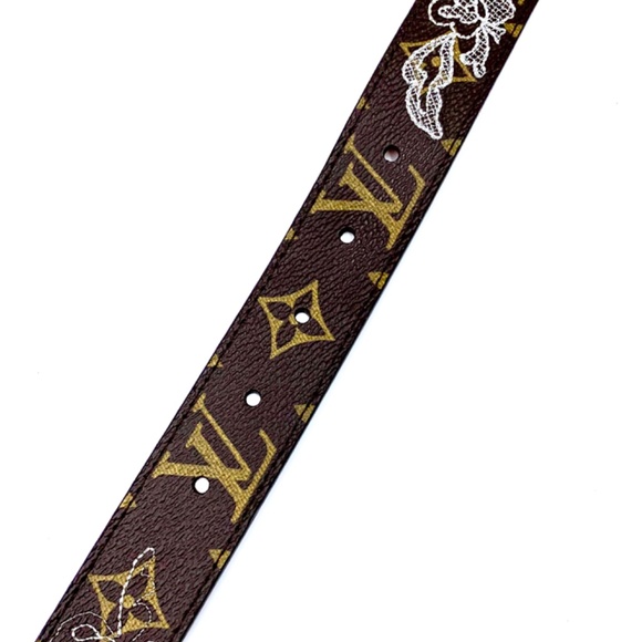 LOUIS VUITTON LTD ED “Dentelle” belt - Picture 11 of 16